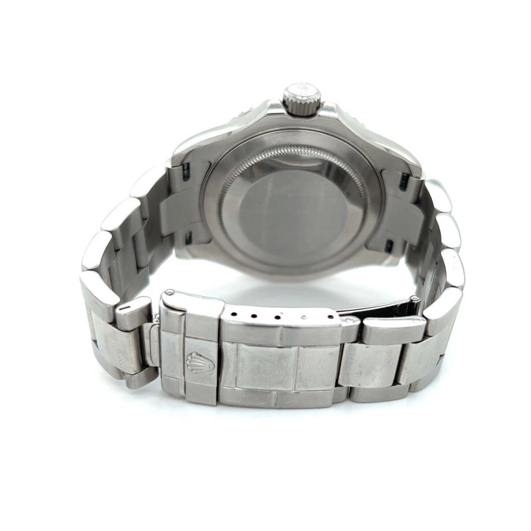 Rolex Yacht-Master 40mm Stainless Steel & Platinum Watch – Pre-owned back