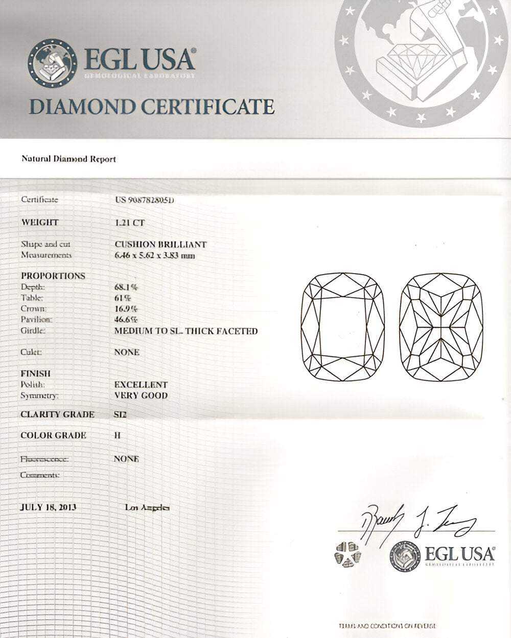 Natural Mined Diamond Mixed-Shaped Halo Link Bracelet GIA EGL Certified