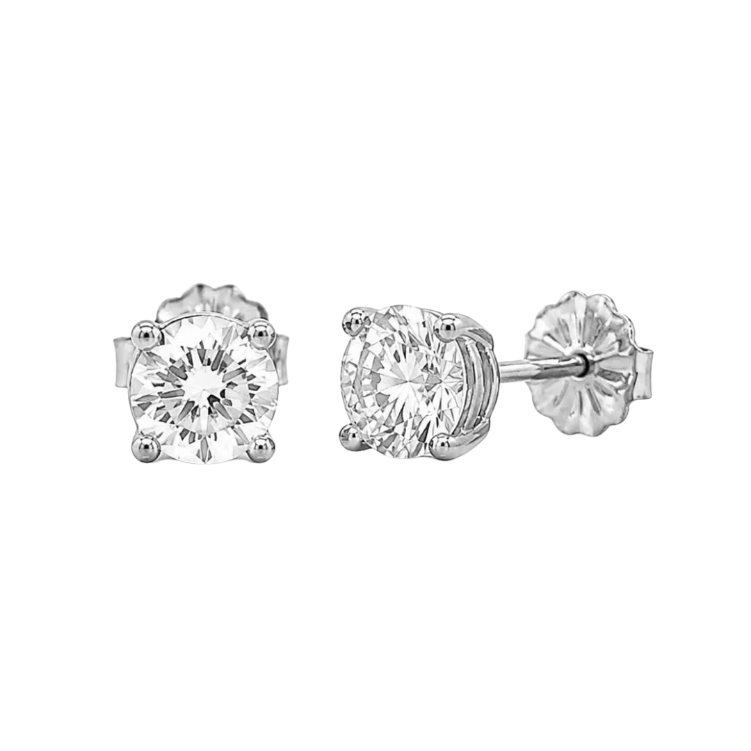 Stud earrings side