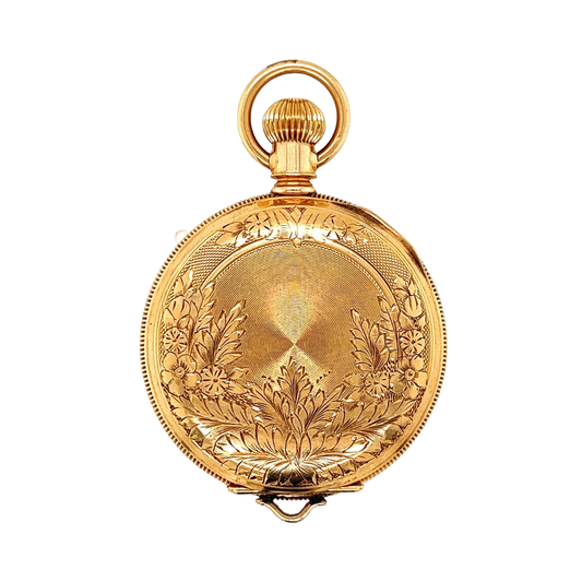 Elgin Vintage Pocket Watch in 14K Gold - Pre-owned