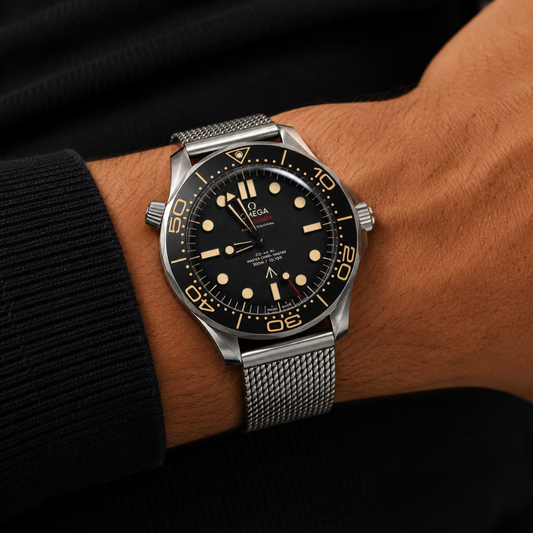 Omega Seamaster 300M Titanium "No Time To Die" James Bond Watch – Pre-owned