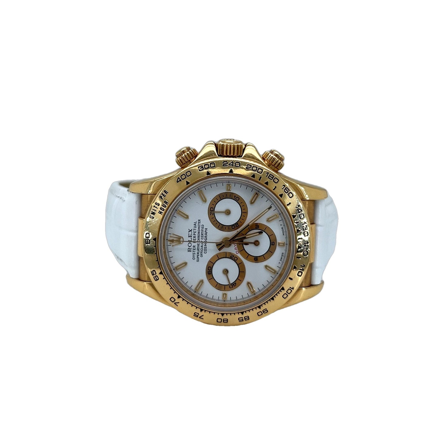 Rolex Daytona 16518 18K Yellow Gold Watch – Pre-owned