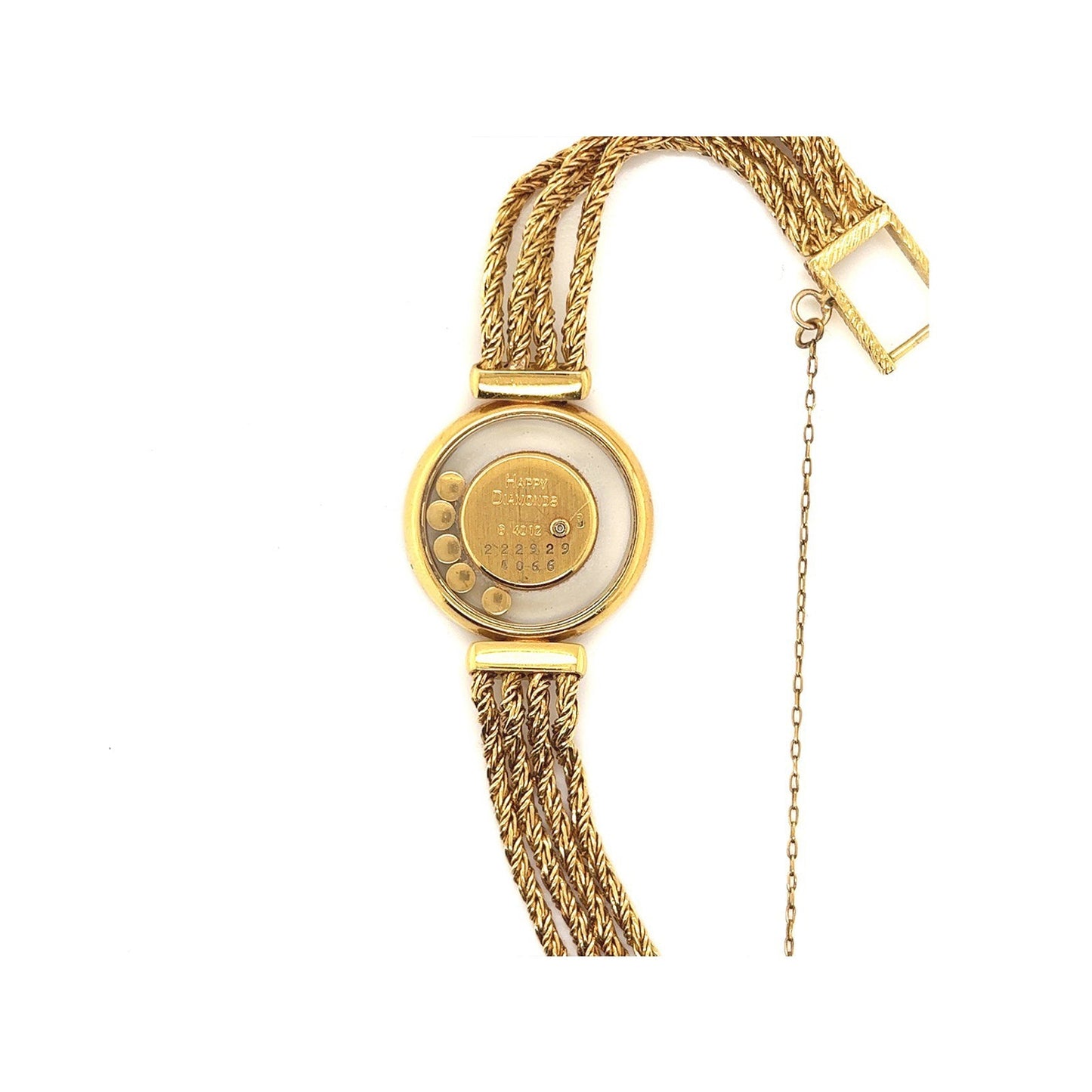 Chopard Happy Diamond 18K Yellow Gold Quartz Watch – Pre-owned