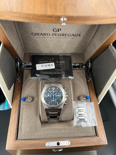 Girard Perregaux Laureato Stainless Steel 42 MM Full Set