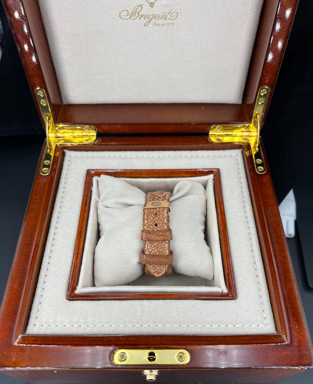 Breguet 7067BR GMT Skeleton 18K Rose Gold 40mm Watch – Pre-owned