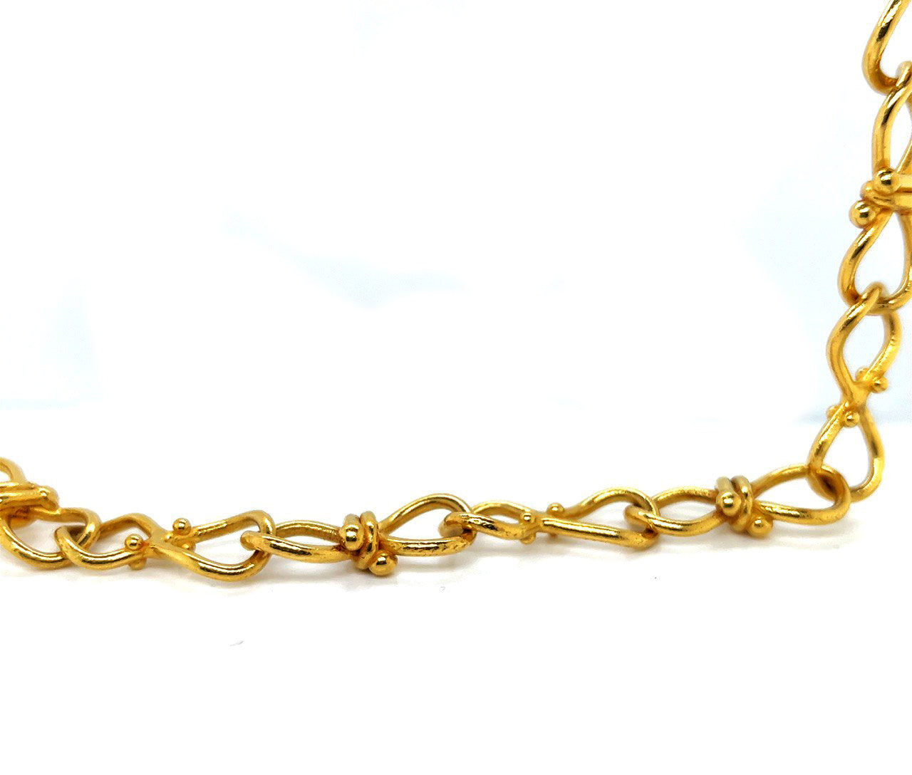 Denise Robarge Chain Necklace, in 22k Yellow Gold