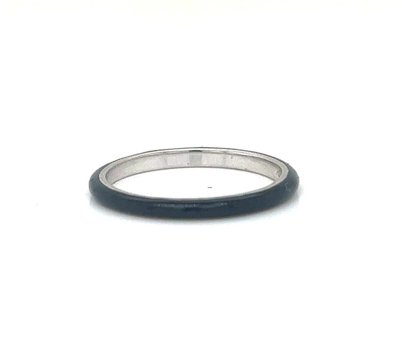 Set of 5 Hidalgo Enamel Gold Ring - Pre-owned