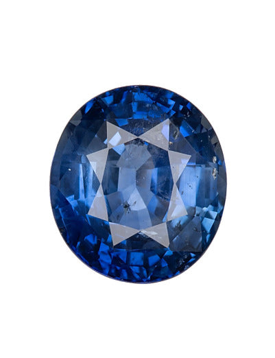 8.47 Carat Oval Shaped Blue Sapphire (GIA) 1232444065