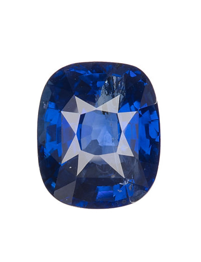 9.13 Carat Cushion Shaped Blue Sapphire (GIA) 5231444076
