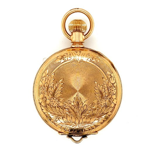 Elgin Vintage Pocket Watch in 14K Gold - Pre-owned