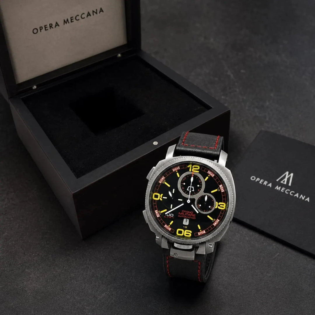 watch box and card