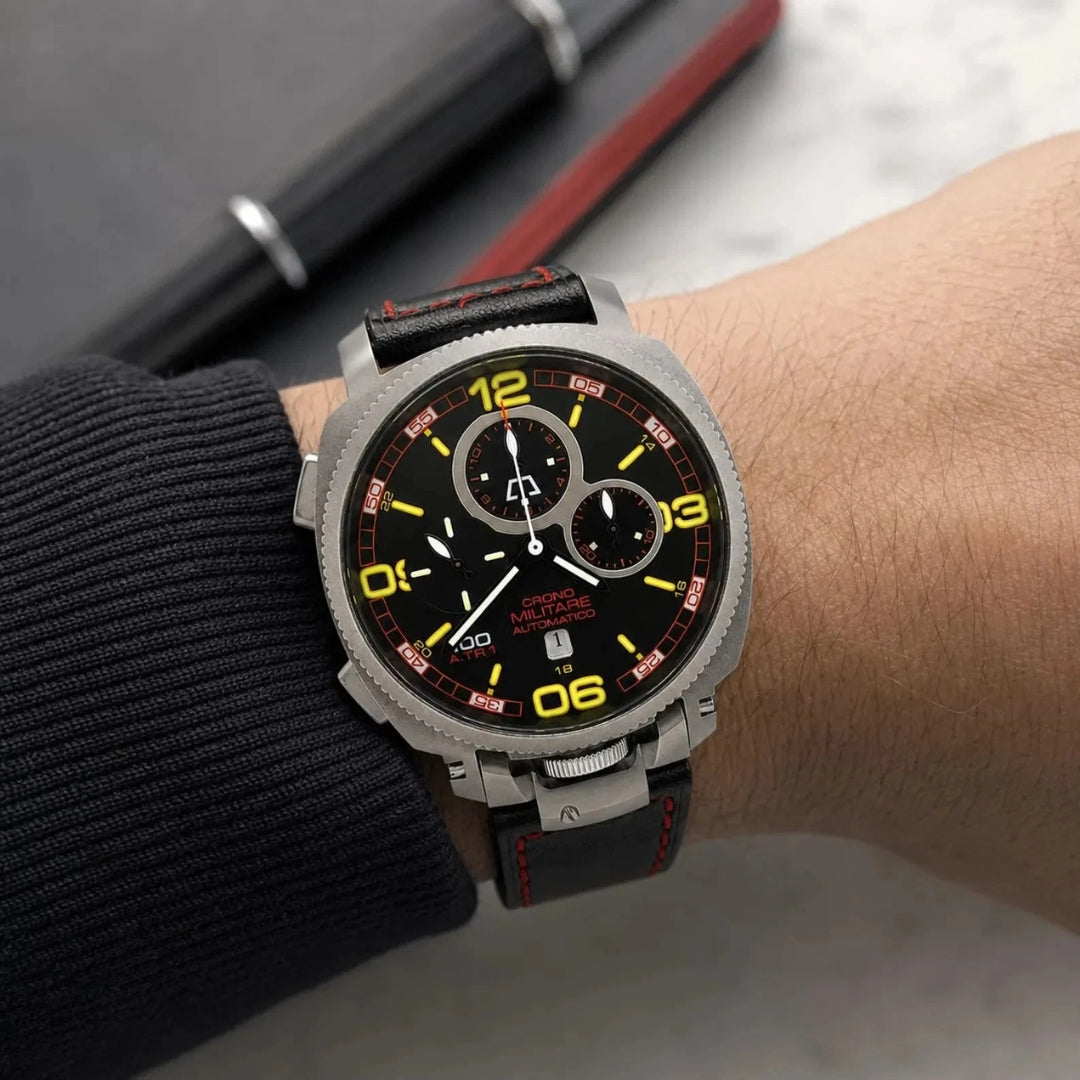 Anonimo Limites Militare Crono 2007 Stainless Steel Watch – New