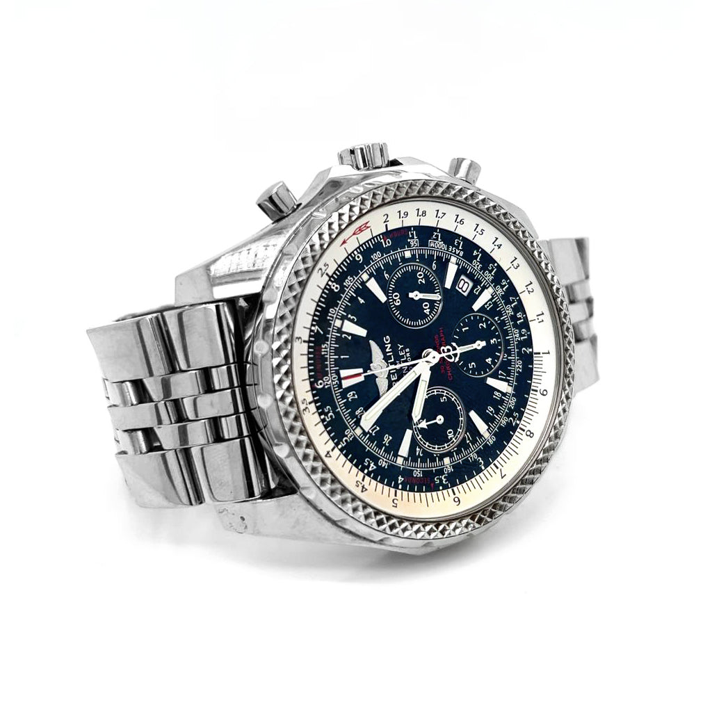 Breitling Bentley 48mm Black Dial Stainless Steel Watch