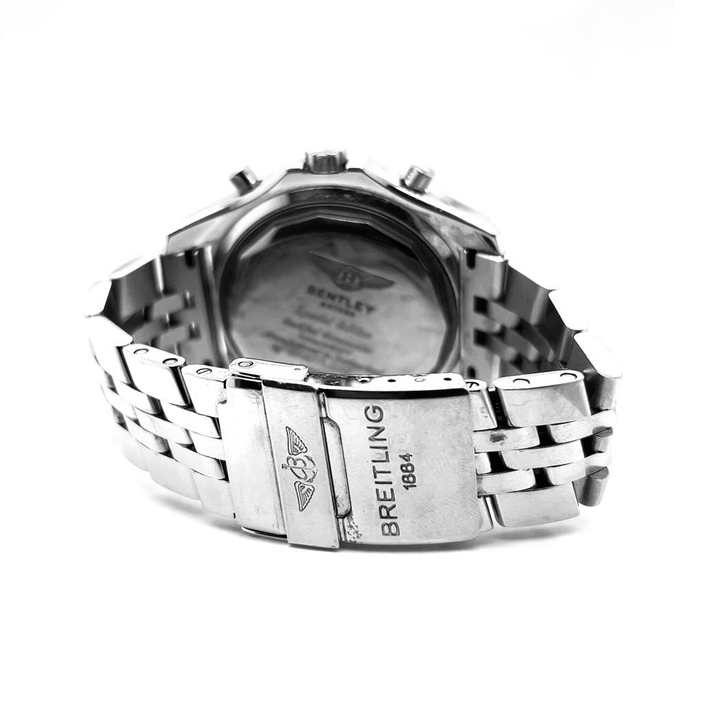 Breitling Bentley 48mm Black Dial Stainless Steel Watch