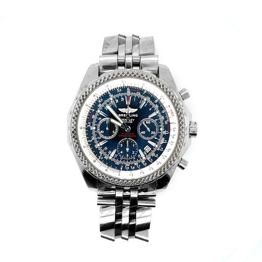 Breitling Bentley 48mm Black Dial Stainless Steel Watch
