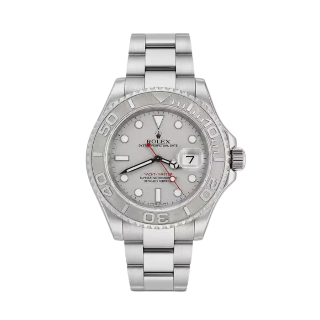 Rolex Yacht-Master 40mm Stainless Steel & Platinum Watch – Pre-owned