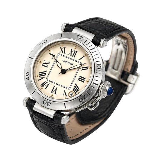 Cartier Pasha 36mm Stainless Steel Automatic Watch – Pre-Owned side