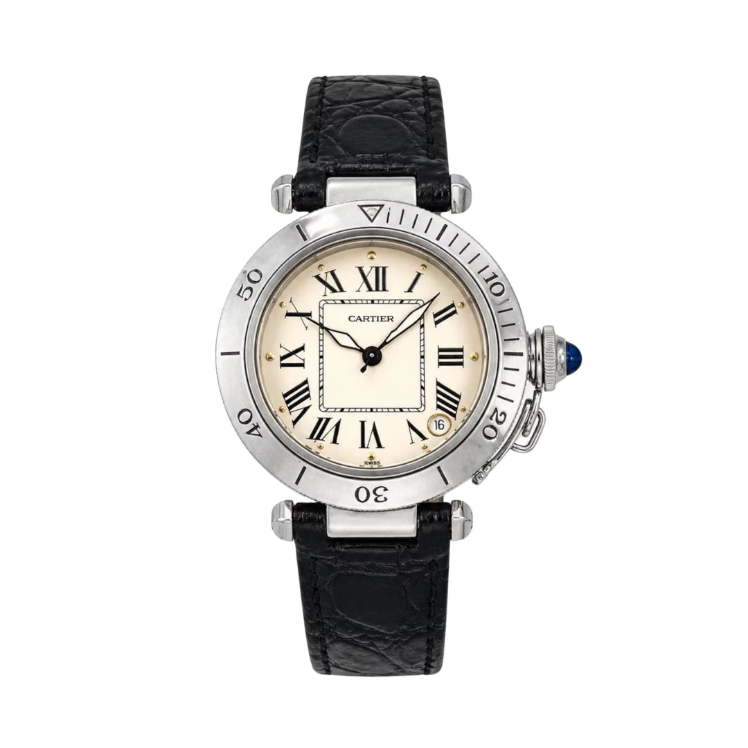 Cartier Pasha 36mm Stainless Steel Automatic Watch – Pre-Owned