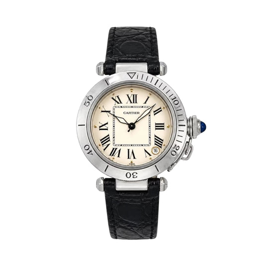 Cartier Pasha 36mm Stainless Steel Automatic Watch – Pre-Owned