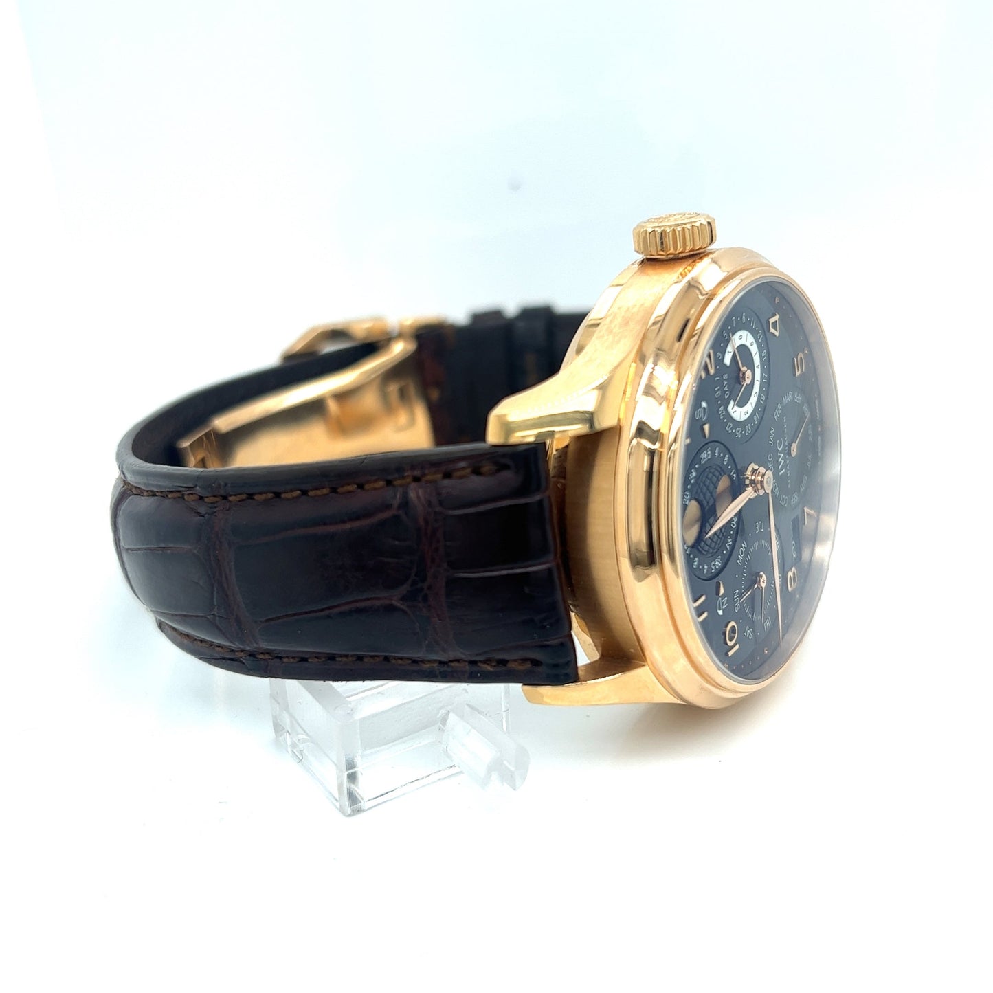 IWC Portugieser Perpetual Calendar 44mm 18K Rose Gold Watch – Pre-owned