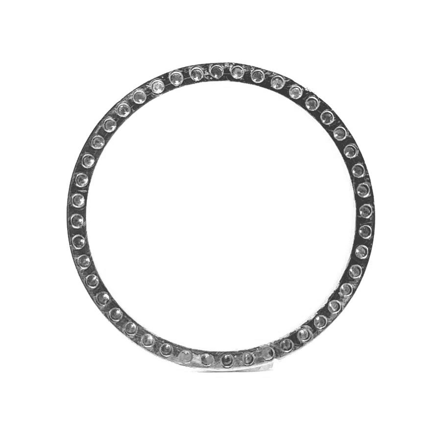 14K White Gold Diamond Bezel for 31mm Rolex Watch Accessory– Pre-owned