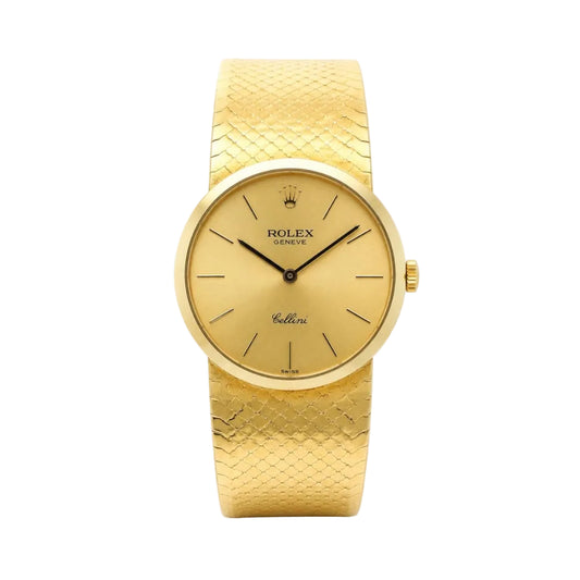 Rolex Cellini 1976 18K Gold Band and Dial, 32mm - Pre-owned