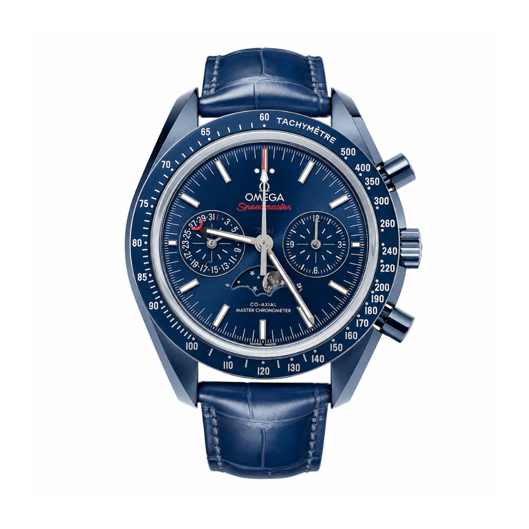 Omega Speedmaster Blue Side of the Moon Co-Axial Chronograph Watch – Pre-owned ai