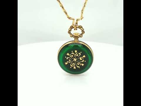 Vintage Hanowa Swiss Made Enamel Watch - Pre-Owned