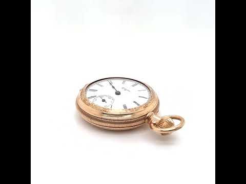 Elgin Vintage Pocket Watch in 14K Gold - Pre-owned