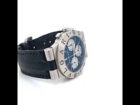 Bvlgari Diagono 35mm Stainless Steel Watch – Pre-Owned