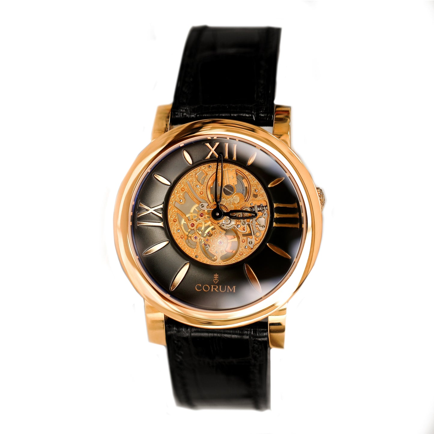 Corum Skeleton Museum 18K Rose Gold Limited Edition Watch – New